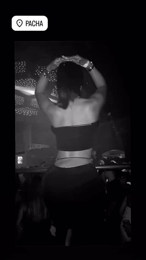 ass booty club dancing latina nightclub gif