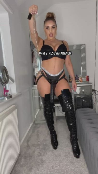 Dominatrix Strap On Tall gif