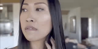 asian booty cuckold cuckquean dress hotwife interracial panties watching gif