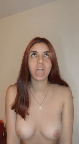 big tits blowjob cumshot gif