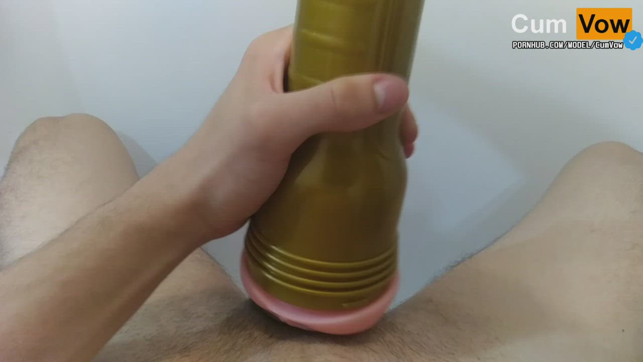 Cock Milking Jerk Off Pornstar gif