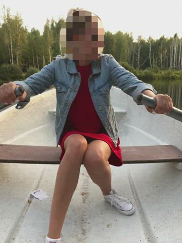 Exhibitionism Flashing Outdoor Pussy gif