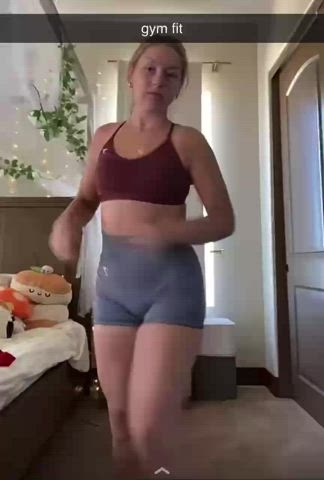 Ass Gym Teen gif