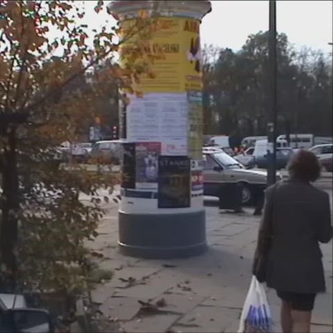 Hot Polish girl naked in public