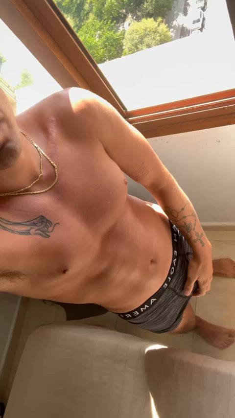 Masturbating Gay Male Masturbation College Domination Male Dom Twunk Porn GIF by