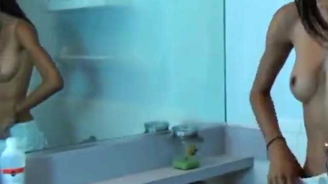 hot chick jerks a dick