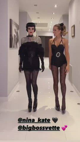 brunette celebrity cleavage fake tits kate beckinsale legs small tits stockings gif