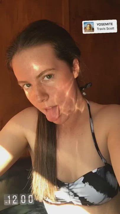 Bikini Small Tits Teen gif