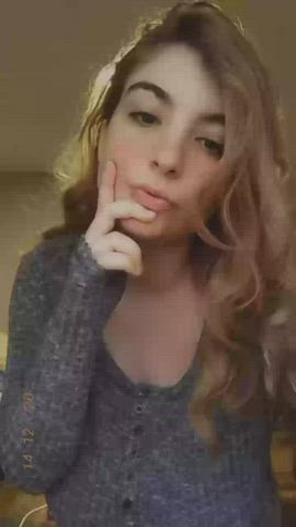 Girlfriend Huge Tits Natural Tits Top Vertical gif