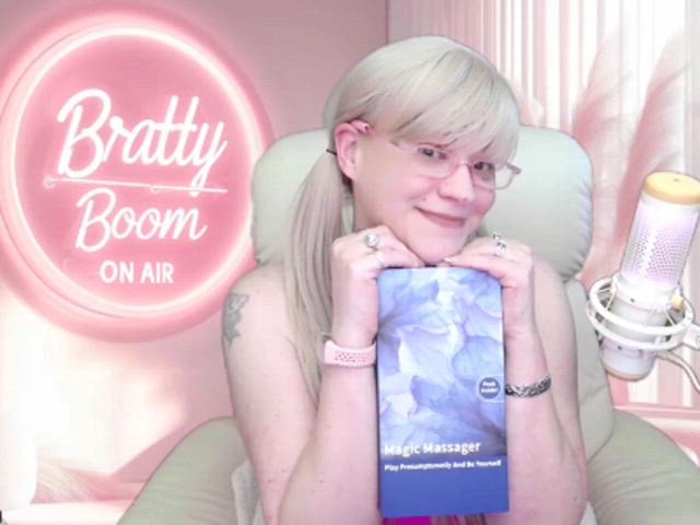 blonde boobs brat cute sex toy gif