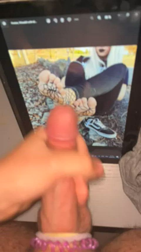 big dick cum on feet feet feet fetish gif