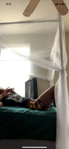 Amateur Bed Sex Dancing Ebony Homemade Tease Teen Twerking gif