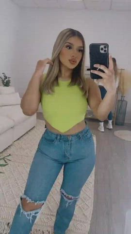 Latina Natural Wife gif