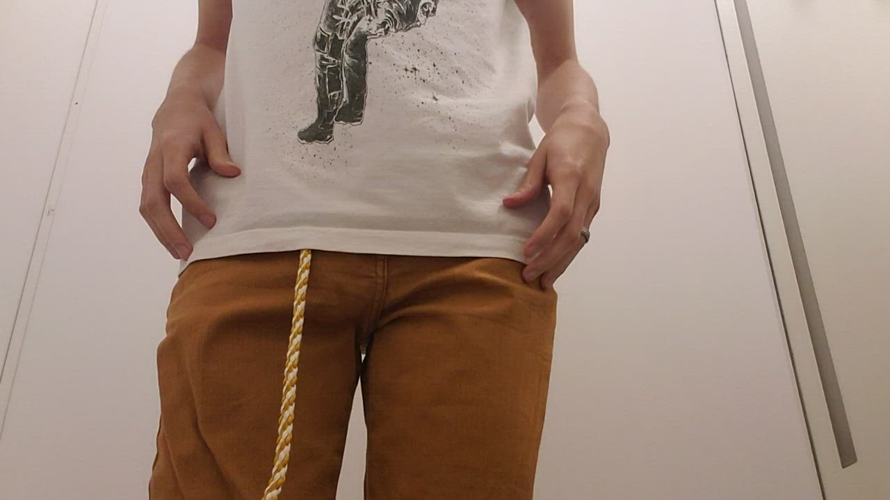 Testando roupas