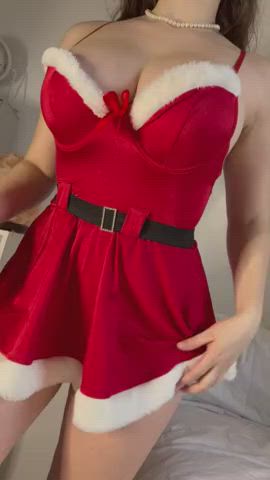 Big Tits Brunette Solo gif