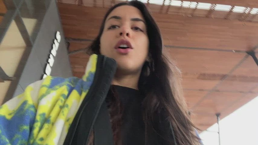 Airplane Amateur Bathroom Clit Rubbing Masturbating GIF by fablazed