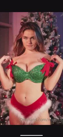 Ass Big Nipples Big Tits Blonde Bra Christmas Erect Nipples Erotic Long Hair NSFW