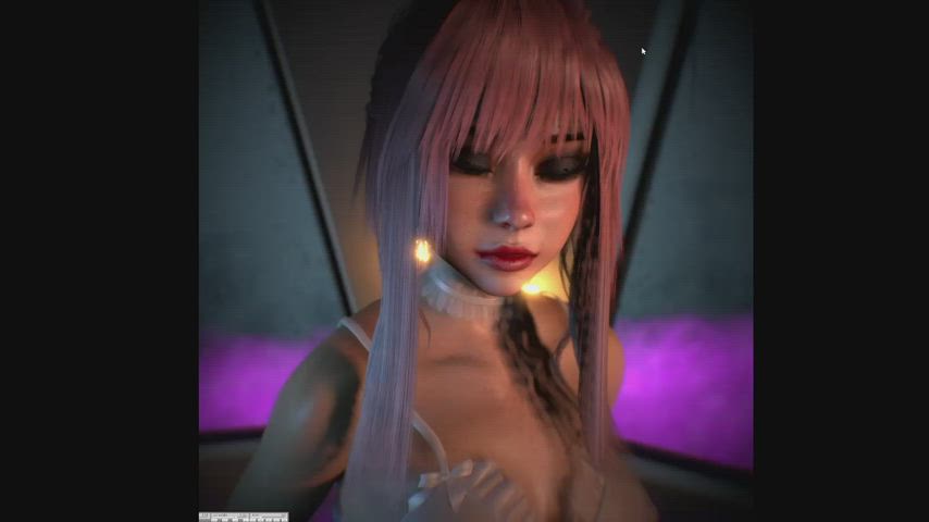 3d cute green eyes gif