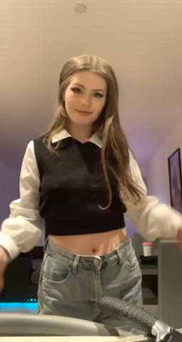 ass girlfriend girls huge tits thick tiktok tits titty fuck gif