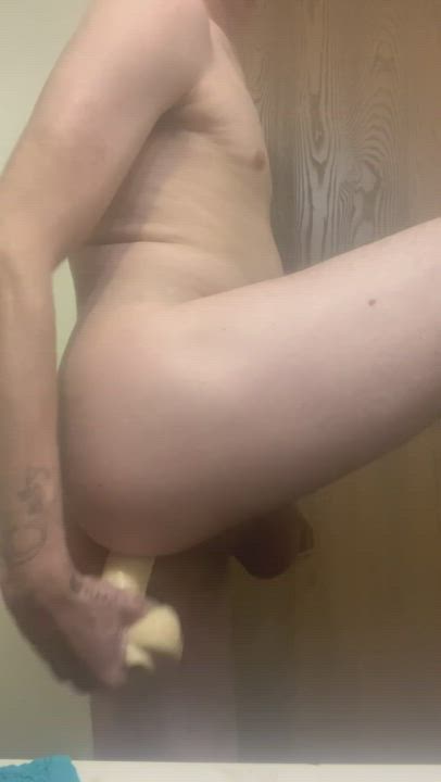 Amateur Anal Dildo gif