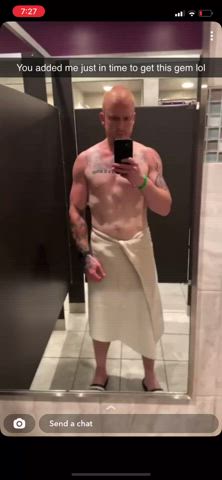 Towel drop