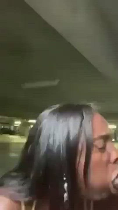 Just checking in with the parking lot attendant.