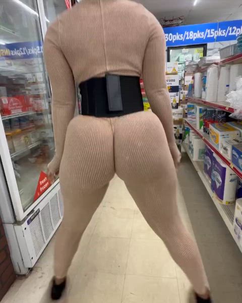 ass big ass ebony public slut solo gif