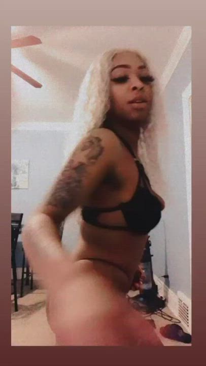 Ass Clapping Ebony Twerking gif