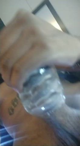 masturbating orgasm penis gif