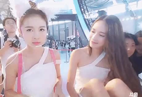 Annoyed boobs grabbing