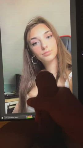 Cumshot Cute Tribute gif