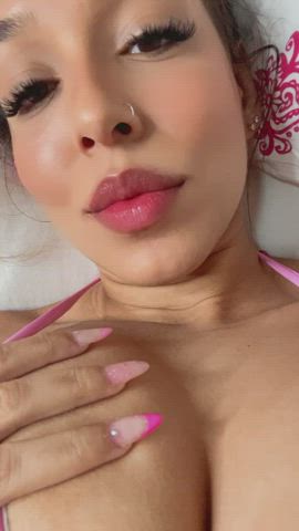 bikini latina tits gif