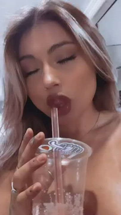 Latina Mirror Nude gif