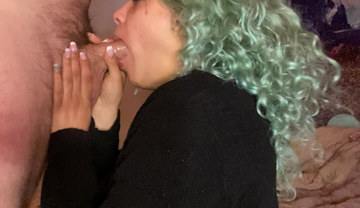 There is (almost) nothing slipperier than deep throat spit [OC]