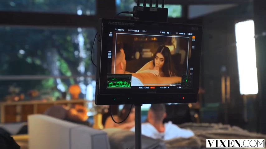 behind the scenes photoshoot violet myers gif
