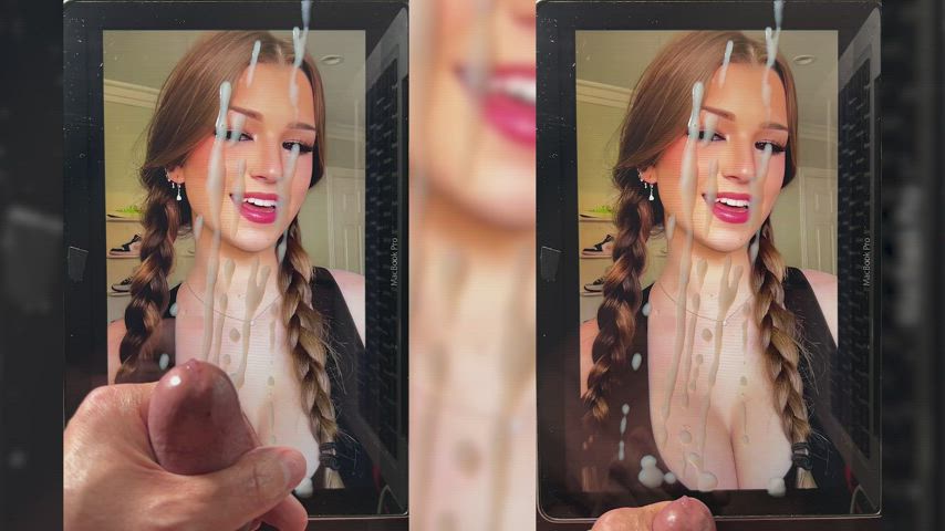 cumshot tiktok tribute r/tributeme gif