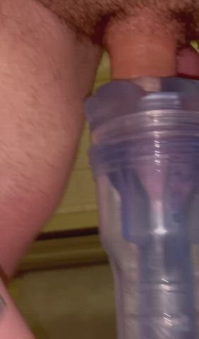 big dick cock male masturbation pov solo gif