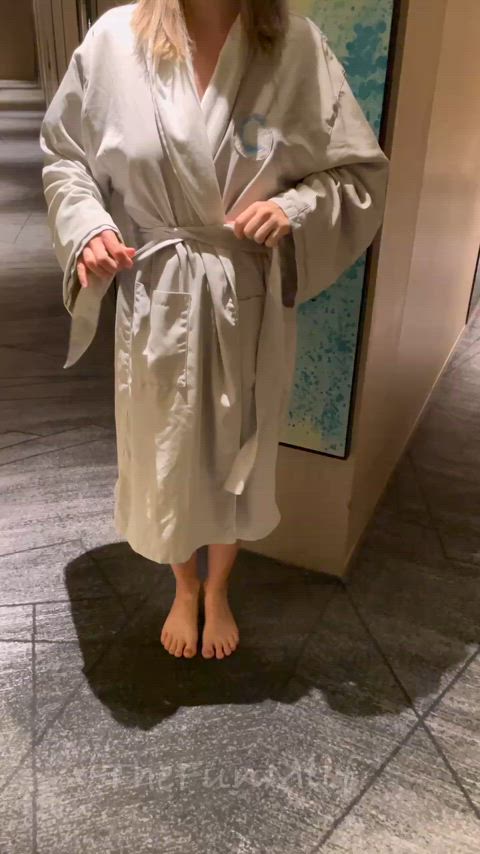 Whoops… just some more fun at the hotel!