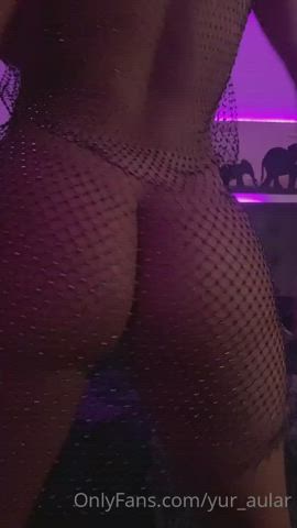 Babe Big Ass Bouncing Dancing Fishnet Latina OnlyFans Twerking gif