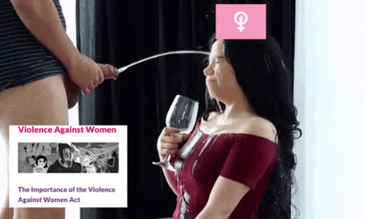 Female Humiliation Piss gif