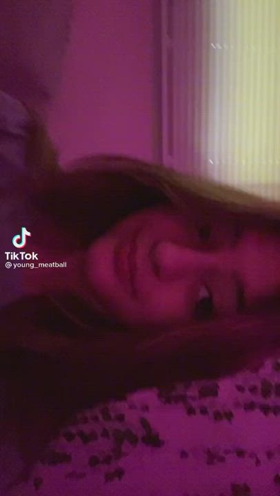 Dress Tongue Fetish White Girl gif