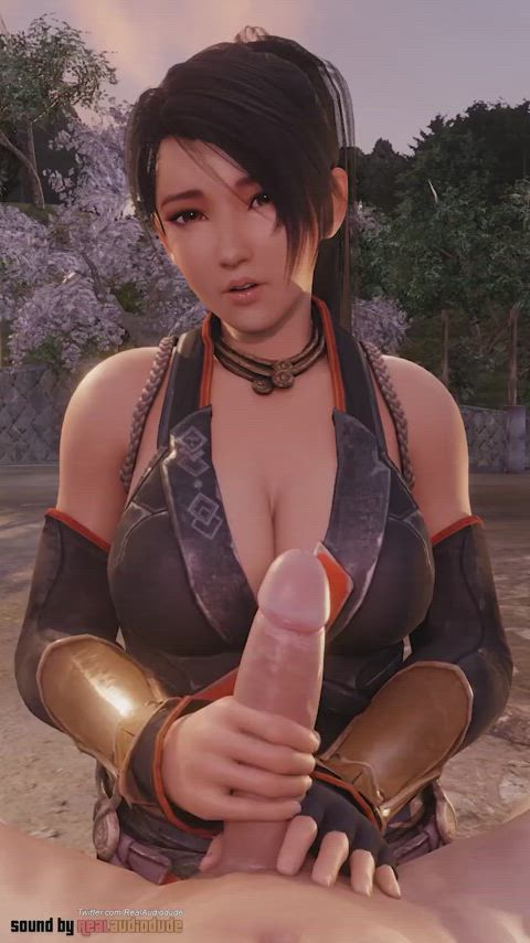 asian big dick big tits handjob hentai pov rule34 ecchi rule-34 gif