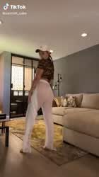 Boobs Dancing Redhead TikTok gif