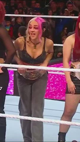 cute muscular girl tight wrestling gif