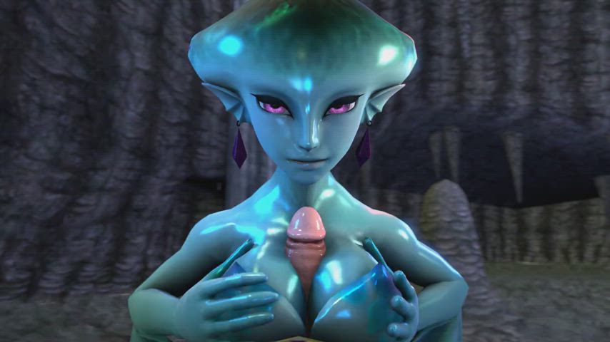 3d animation big tits blue cock cumshot hentai tit fuck gif