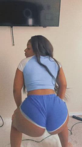 ass ebony twerking gif