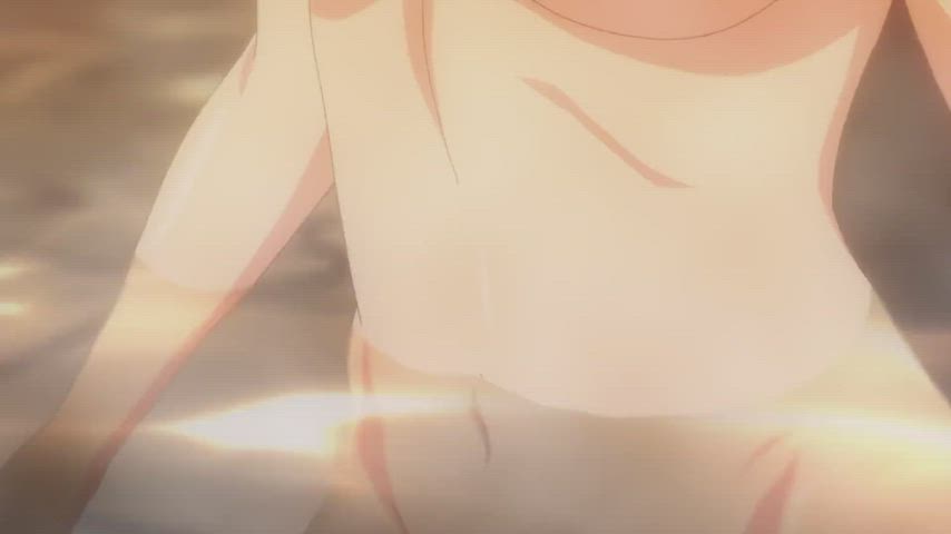 bath boobs groping gif