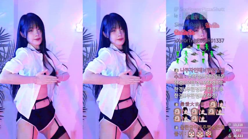 asian big tits dancing korean gif