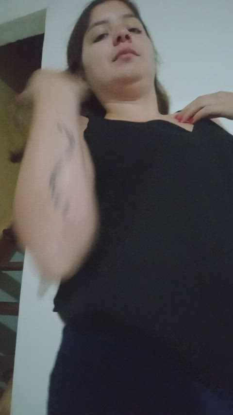 cute latina onlyfans tits gif