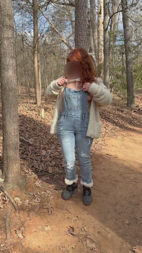 big tits milf outdoor tattoo gif